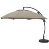 Parasol EASY SUN XL Premium Kit Ø 375 Cm - Taupe