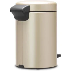 Pedaalemmer NewIcon BRABANTIA - 3 Liter Champagne -Aanbiedingen Intieme Eden Winkel pedaalemmer newicon 3 l champagne 1608033857 2 600