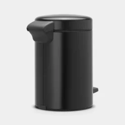 Pedaalemmer NewIcon BRABANTIA - 3 Liter Mat Zwart -Aanbiedingen Intieme Eden Winkel pedaalemmer newicon 3 l mat zwart 1608034632 2 600