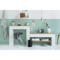 Pedaalemmer NewIcon BRABANTIA - 3 Liter Mat Zwart -Aanbiedingen Intieme Eden Winkel pedaalemmer newicon 3 l mat zwart 1608034632 3 600