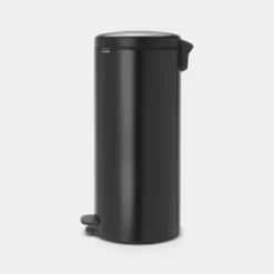 Pedaalemmer NewIcon BRABANTIA - 30 Liter Mat Zwart -Aanbiedingen Intieme Eden Winkel pedaalemmer newicon 30 liter mat zwart 1608012193 2 600