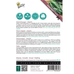 Peper Jalapeno (Exoot) Capsicum Annuum -Aanbiedingen Intieme Eden Winkel peper jalapeno exoot capsicum annuum 1646840340 632 600