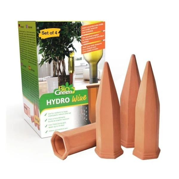 Plantbewateringssyteem Terracotta - Set Van 4 Stuks 4 Plantbewateringssyteem Terracotta - Set Van 4 Stuks - Afbeelding 2