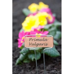 Plantenlabels Koperplaatjes - Set Van 5 Stuks