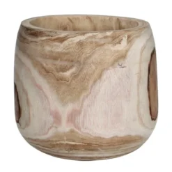 Plantenpot Pia Hout - 31 × 32 Cm -Aanbiedingen Intieme Eden Winkel plantenpot pia hout 31 x 32 cm 1615294821 1 600