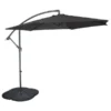 Zweefparasol Santiago Ø 300 Cm - Antraciet