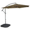 Zweefparasol Santiago Ø 300 Cm - Taupe -Aanbiedingen Intieme Eden Winkel santiago 300 cm taupe 1655471885 1 600