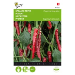 Spaanse Peper Cayenna - Capsicum Annuum