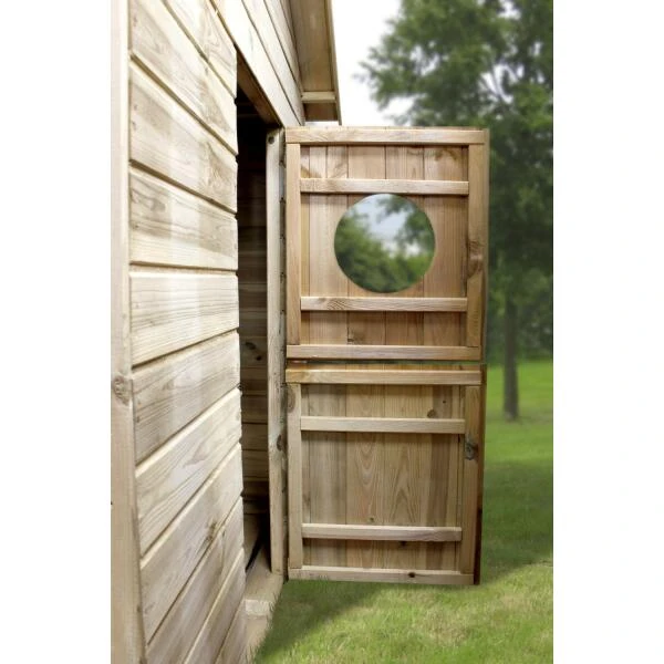 Speelhuis In Hout Hacienda - 256 × 191 × 180 Cm - Hout 6 Speelhuis In Hout Hacienda - 256 × 191 × 180 Cm - Hout - Afbeelding 4