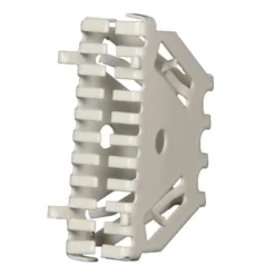 Stootvoegrooster Tegen Muizen En Wespen 50 Mm - Wit - Set Van 10 Stuks