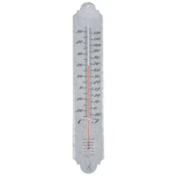 ESSCHERT DESIGN Thermometer Oud Zink - 50 Cm
