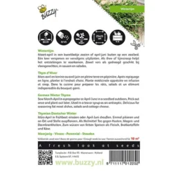 Tijm (wintertijm) - Thymus Vulgaris -Aanbiedingen Intieme Eden Winkel tijm wintertijm thymus vulgaris 1646840314 64 600