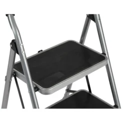 Trapladder Staal KING 4 Brede Treden - Zilver/zwart 7 Trapladder Staal KING 4 Brede Treden - Zilver/zwart -Aanbiedingen Intieme Eden Winkel trapladder staal king 4 brede treden 1603977455 2 600