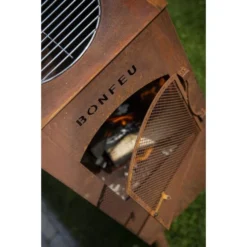 Tuinhaard BONFEU BRASERO BONCARRE Corten L 35 H 164 Cm -Aanbiedingen Intieme Eden Winkel tuinhaard boncarre corten l 35 h 164 cm 1671115407 2 600