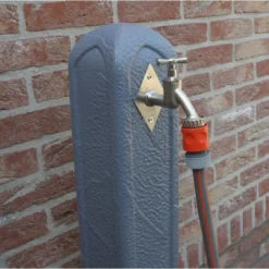 Waterzuil Met Kraan En Aansluiting - Grijs -Aanbiedingen Intieme Eden Winkel tuinpaal met waterkraan 1498043411 1 600