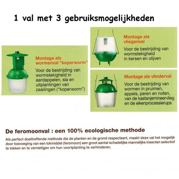 Vangbeker - Feromonenval 3 In 1 4 Vangbeker - Feromonenval 3 In 1 - Afbeelding 2