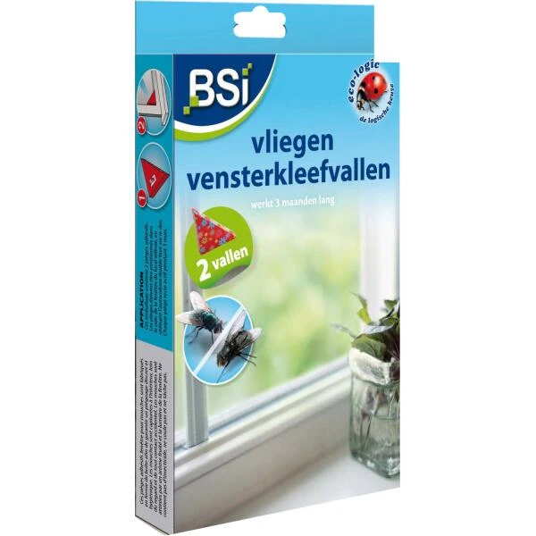 BSI Vliegenval Gifvrij Met Lokmiddel 3 BSI Vliegenval Gifvrij Met Lokmiddel
