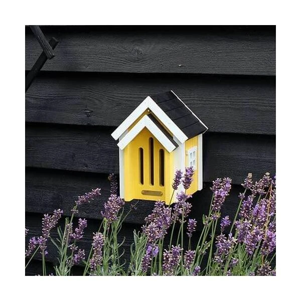 Vlinderkast Cottage Geel 5 Vlinderkast Cottage Geel - Afbeelding 3