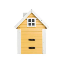 Nestkast + Voederhuis - Multiholk Yellow Cottage 12 Nestkast + Voederhuis - Multiholk Yellow Cottage -Aanbiedingen Intieme Eden Winkel vogelhuis voederhuis geel 1672133374 2 600