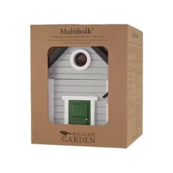 Nestkast + Voederhuis - Multiholk Grey Cottage 8 Nestkast + Voederhuis - Multiholk Grey Cottage -Aanbiedingen Intieme Eden Winkel vogelhuis voederhuis grijs 1672145928 1 600