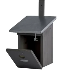 ESSCHERT DESIGN Nestkast Koolmees Met Zinken Dak - Grijs -Aanbiedingen Intieme Eden Winkel vogelhuisje koolmees grijs 1673968063 1 600