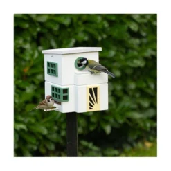 Nestkast + Voederhuis - Multiholk Art Deco -Aanbiedingen Intieme Eden Winkel vogelvilla art deco 1619514196 2 600