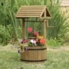 Wensput 'Wishing Well' Houten Bloembak -Aanbiedingen Intieme Eden Winkel wensput in hout 48 x 100 cm 1490083688 1 600