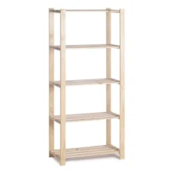 Woody Rack Heavy Duty Hout - 175 × 80 × 40 Cm