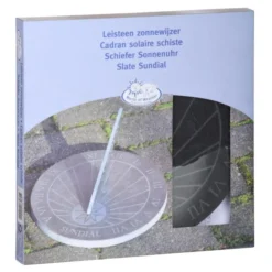 ESSCHERT DESIGN Zonnewijzer Leisteen Ø 24 Cm -Aanbiedingen Intieme Eden Winkel zonnewijzer leisteen 24 cm 1546855085 3 600